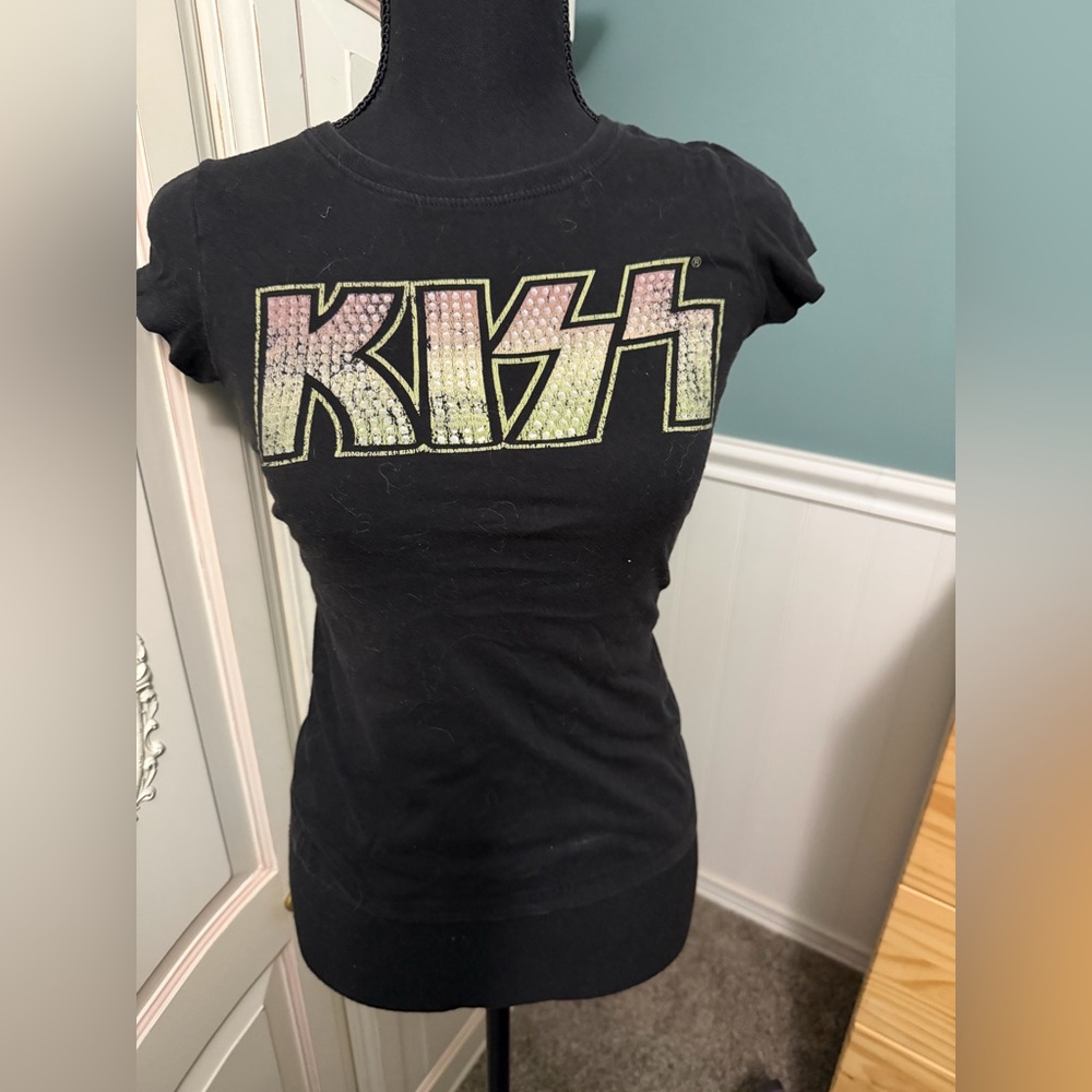 Live Nation Black KISS Kids Tee